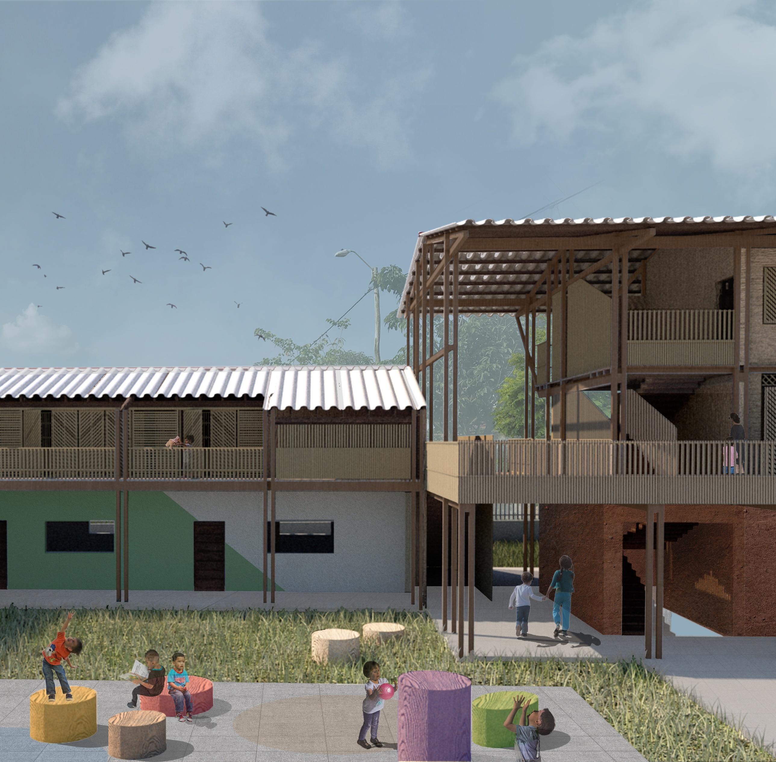 Play-in, Kindergarden in Bolivia